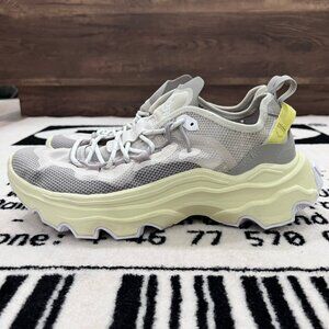Sorel Kinetic Breakthru Tech Lace Sneaker in Chalk / Chrome / Grey